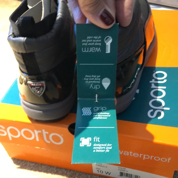 SPORTO WATERPROOF "TRACY" BOOT NWT size 10w - Picture 7 of 8